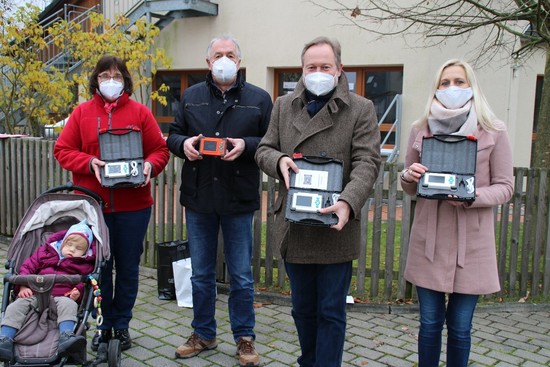 Anschaffung von 15 CO 2- Messgeräten durch den Vereinsring Löhnberg für die beiden Kindertagesstätten der Gemeinde Löhnberg